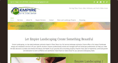 Desktop Screenshot of empirelandscaping.org