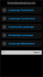 Mobile Screenshot of empirelandscaping.com